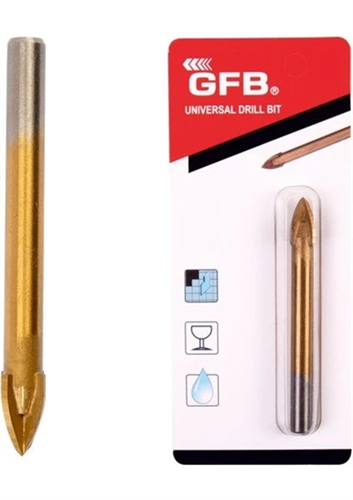 GFB 7mm CAM SERAMİK DELME UCU.(1 KUTU=20 ADET)